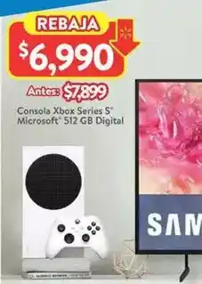 Walmart Xbox - consola series s microsoft 512 gb digital oferta