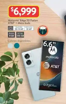Walmart Motorola - edge 50 fusion at & 1, moto buds oferta