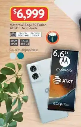 Walmart Motorola - edge 50 fusion at & 1, moto buds oferta