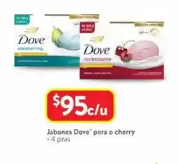 Walmart Dove - jabones pera o cherry oferta