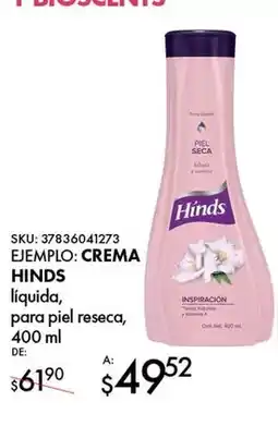 DelSol Hinds - humedo para piel resecas oferta