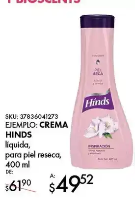 DelSol Hinds - humedo para piel resecas oferta