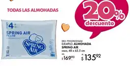 DelSol Spring air - eléptico almohada oferta