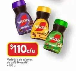 Walmart Nescafé - variedad de sabores de café oferta