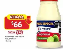 Walmart Mccormick - mayonesa con limón oferta