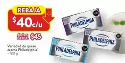 Walmart Philadelphia - queso crema oferta