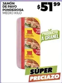 Merco Ponderosa - jamón de pavo oferta