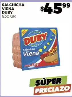 Merco Duby - salchicha viena oferta