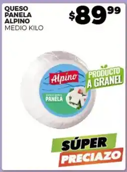 Merco Alpino - queso panela oferta
