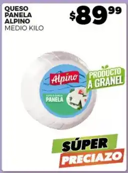 Merco Alpino - queso panela oferta