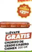 Merco Chimex - chorizo de cerdo casero oferta