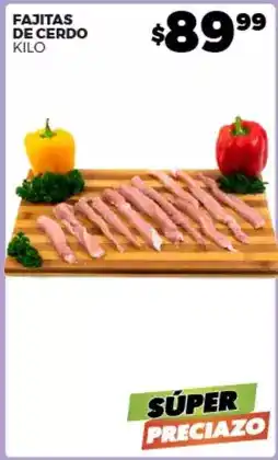 Merco Fajitas de cerdo oferta