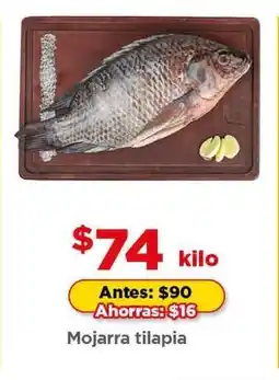 Bodega Aurrerá Mojarra tilapia oferta