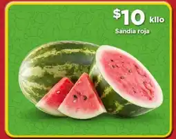 Bodega Aurrerá SANDÍA ROJA oferta