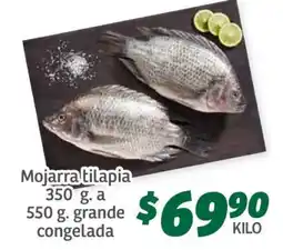 Soriana Súper Mojarra tilapia oferta