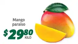 Soriana Súper Mango paraíso oferta