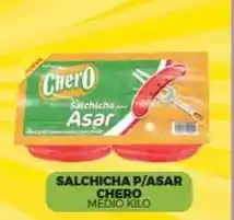 Merco Chero - salchicha p/asar oferta