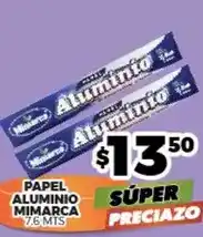 Merco Mimarca - papel aluminio oferta