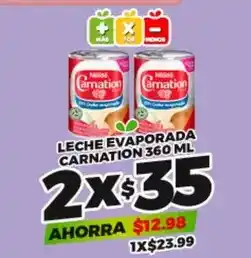 Merco Nestlé - leche evaporada carnation oferta