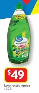 Walmart Lavatrastes líquido oferta