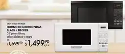 DelSol Horno de microondas black + decker oferta