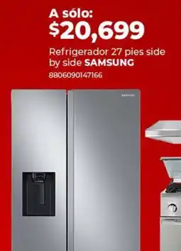 City Club Refrigerador 27 pies side by side SAMSUNG oferta