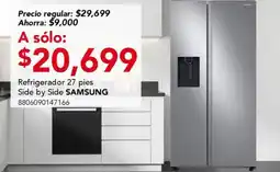 City Club Refrigerador Side by Side SAMSUNG oferta