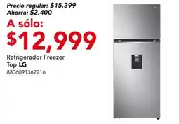 City Club Refrigerador Freezer Top LG oferta
