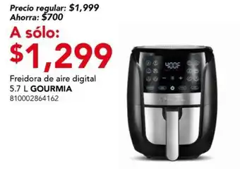 City Club Freidora de aire digital GOURMIA oferta