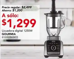 City Club Licuadora digital GOURMIA oferta
