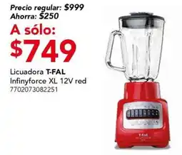 City Club Licuadora T-FAL Infinyforce XL 12V red oferta