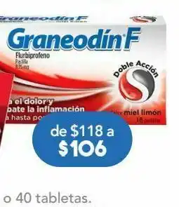 Farmacia San Pablo Graneodin f miel lim pll 8.75mg caj c/16 oferta