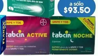 Farmacia San Pablo Tabcin active+noche cap 250mg epy c/24 oferta