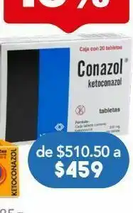 Farmacia San Pablo Conazol k tab 200mg caj c/20 oferta