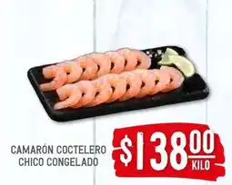 Soriana Híper Camarón coctelero chico congelado oferta