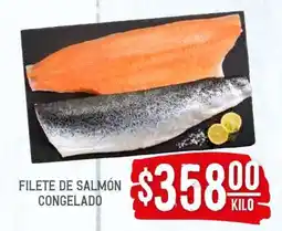 Soriana Híper Filete de salmón congelado oferta