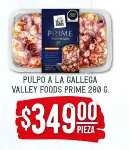 Soriana Híper Pulpo a la Gallega Valley Foods Prime 280 g oferta