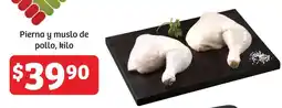 Soriana Híper Pierna y muslo de pollo, kilo oferta
