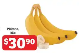 Soriana Híper Plátano oferta