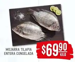 Soriana Híper Mojarra tilapia entera congelada oferta