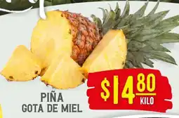 Soriana Híper PIÑA GOTA DE MIEL oferta