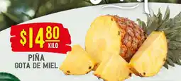 Soriana Híper PIÑA GOTA DE MIEL oferta