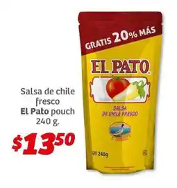 Soriana Híper Salsa de chile fresco El Pato pouch oferta