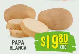 Soriana Súper Papa Blanca oferta