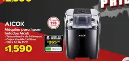 Soriana Híper Máquina para hacer helados AICOK oferta