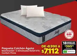 Soriana Híper Paquete Colchón Ágata oferta
