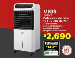 Soriana Híper Enfriador de aire 12 L. VIOS HOME oferta