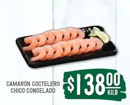 Soriana Súper Camarón coctelero chico congelado oferta
