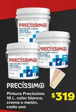 Soriana Híper Pintura Precíssimo oferta