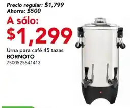 City Club Urna para café BORNOTO oferta